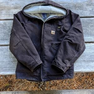 Brown Sherpa lined Carhartt like new!